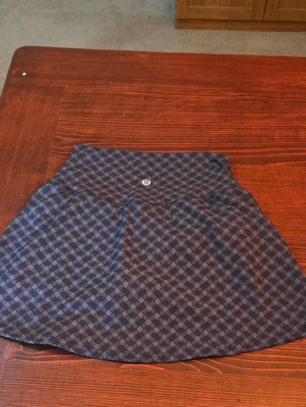 Nwot ! lululemon athletica Jaquard Mini Skirt / Skort Tennis Size 4